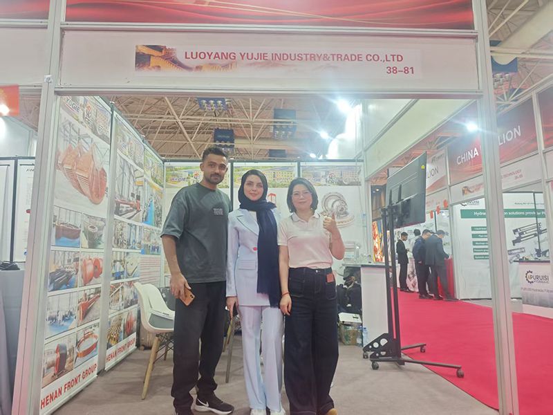 洛陽宇捷，跨越山海，伊朗德黑蘭展會火爆全場！